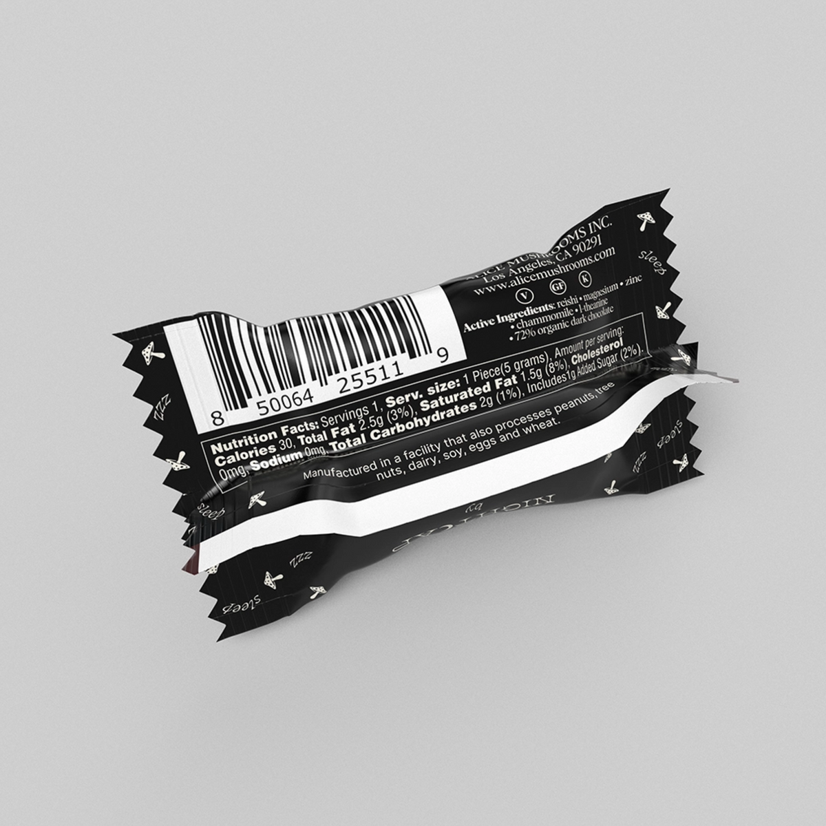 Nightcap Mushroom Chocolate For Deep Sleep