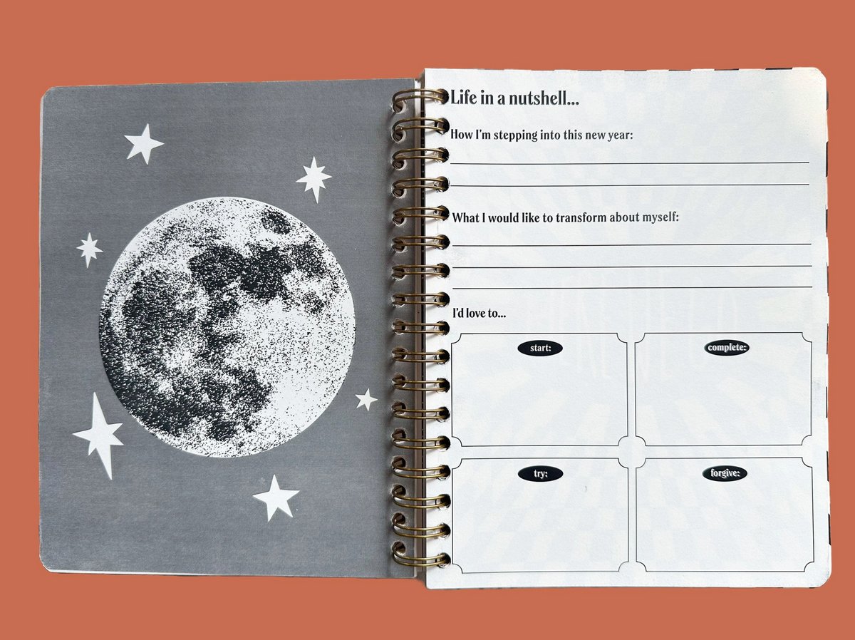 Undated Flexible Planner, Seeing Eye Cover