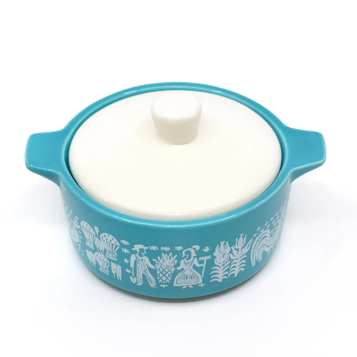 Butterprint Casserole Ceramic Trinket Box