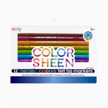 Color Sheen Metallic Markers - Set of 12