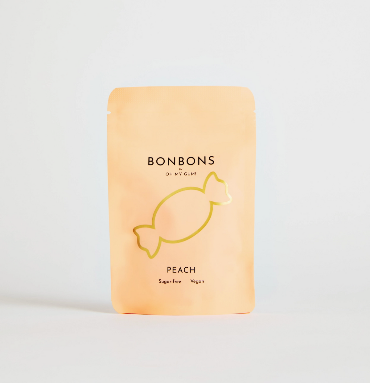 Peach Bonbons - Sugarless Hard Candy