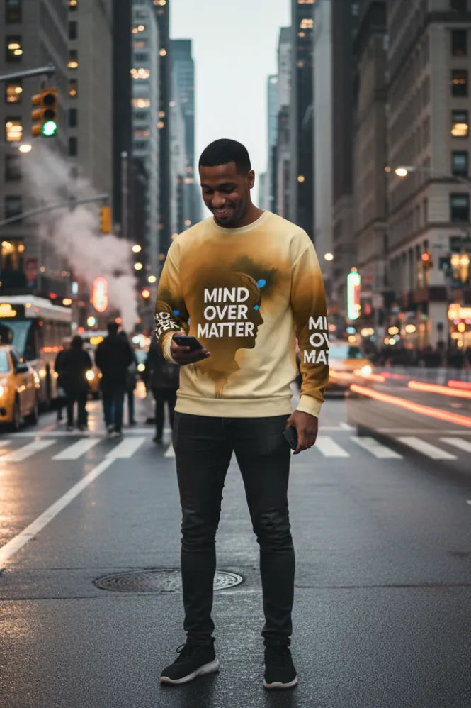 Mind Over Matter ¨C Recycled Unisex Sweatshirt