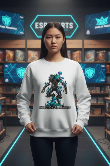 Evolution Reimagined Organic Sweatshirt ¨C Bio Arcane Edition