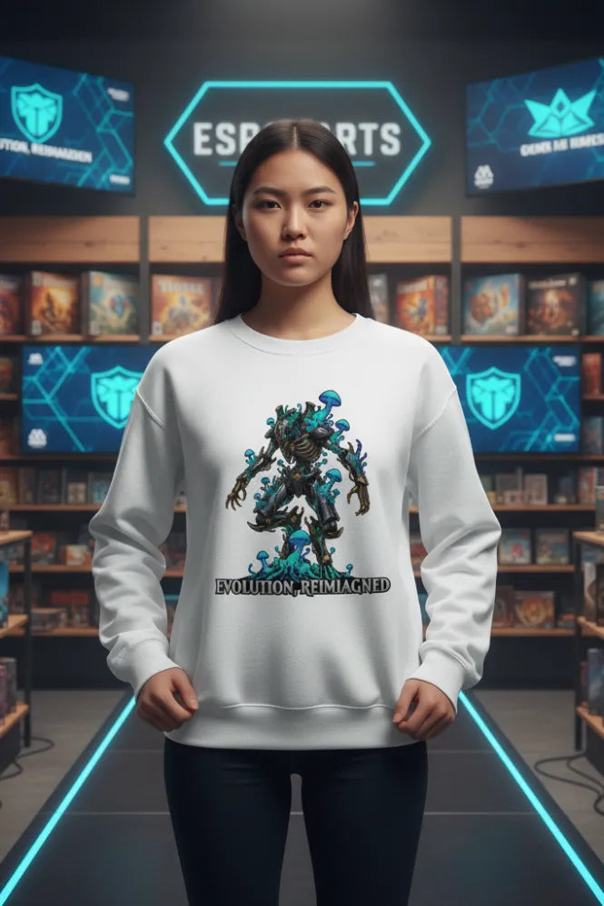 Evolution Reimagined Organic Sweatshirt ¨C Bio Arcane Edition