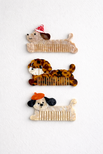 Resin Dog Comb