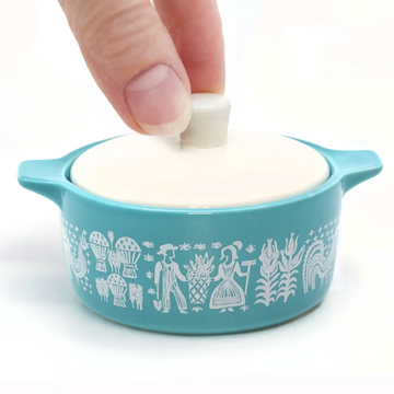 Butterprint Casserole Ceramic Trinket Box