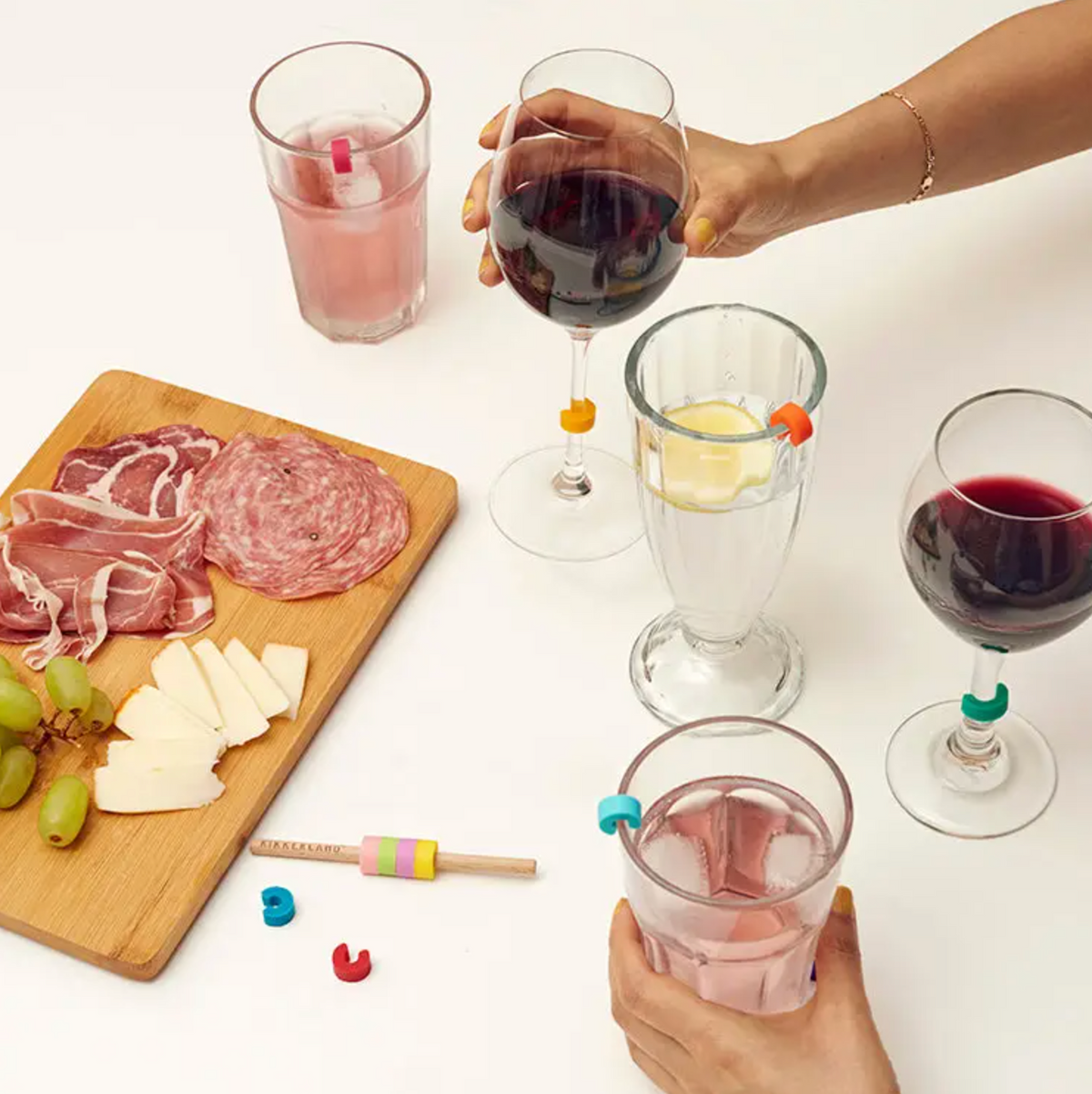 Rainbow Drink Markers