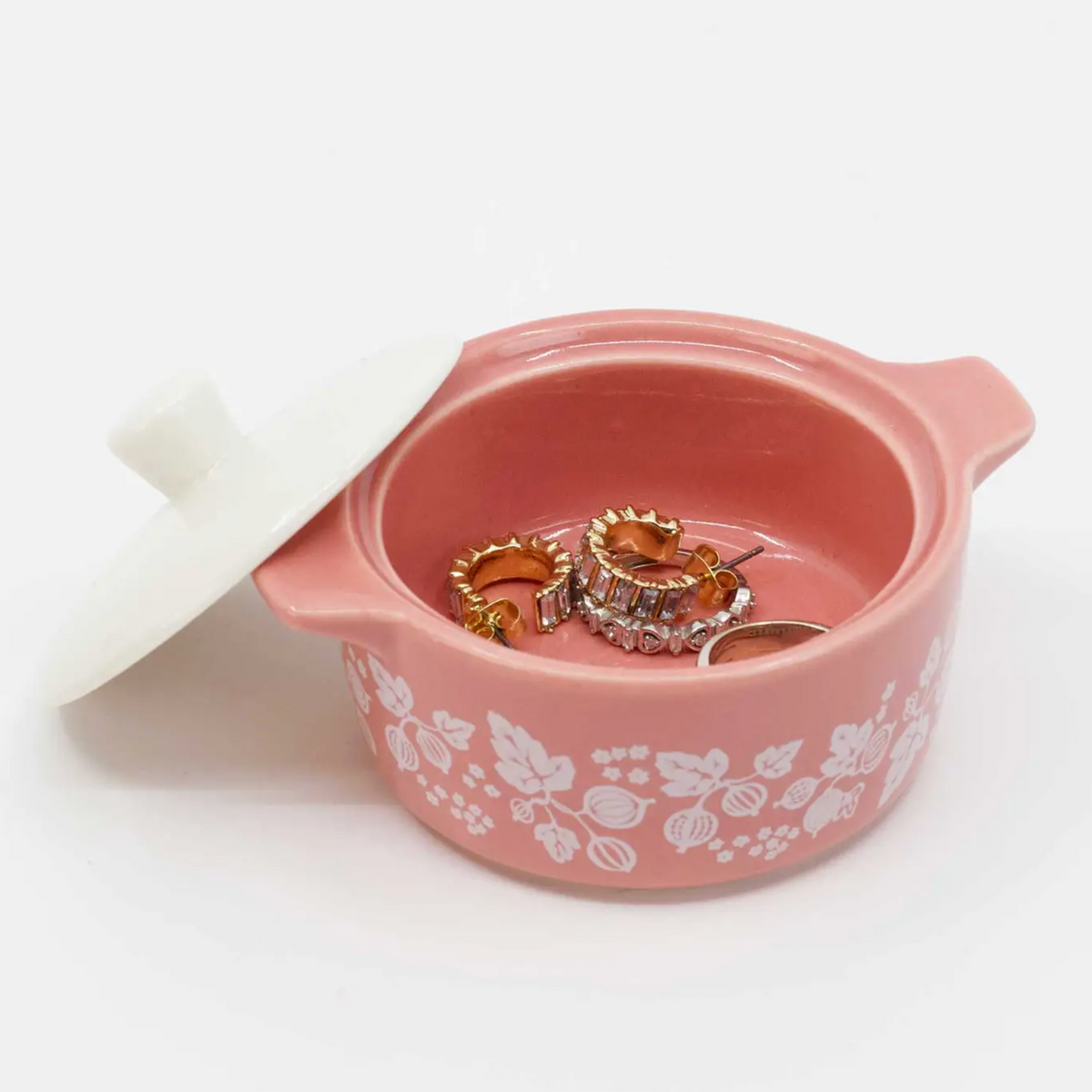 Gooseberry Casserole Ceramic Trinket Box