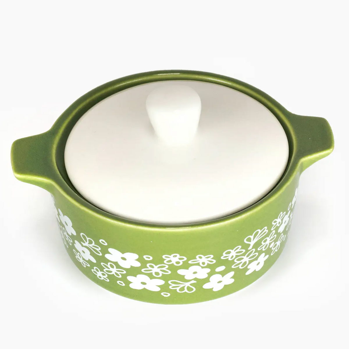 Spring Blossom Casserole Ceramic Trinket Box