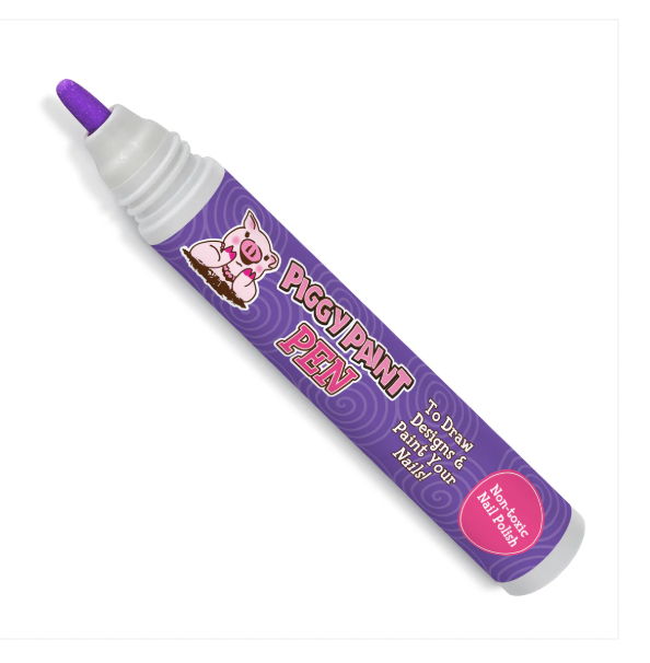 Piggy Pink Piggy Paint Pen Non-Toxic Kids Nail Polish