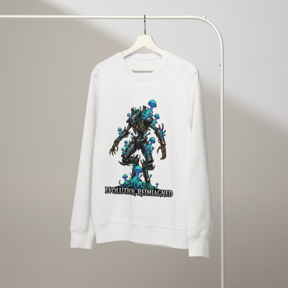 Evolution Reimagined Organic Sweatshirt ¨C Bio Arcane Edition