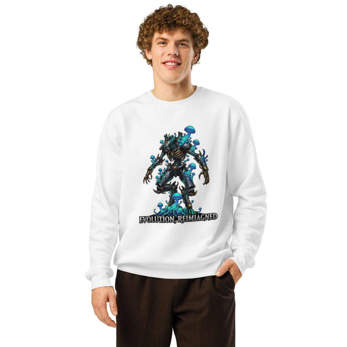 Evolution Reimagined Organic Sweatshirt ¨C Bio Arcane Edition