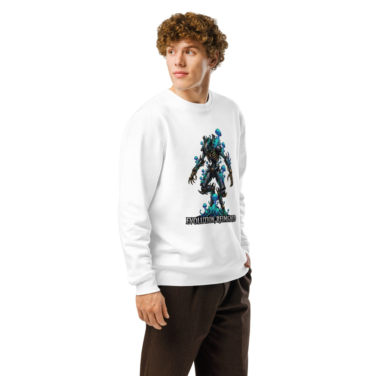 Evolution Reimagined Organic Sweatshirt ¨C Bio Arcane Edition
