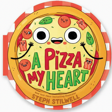 Pizza My Heart (A Shaped Novelty Board Book For Toddlers)