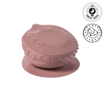 Sensory Baby Bowl - Raspberry