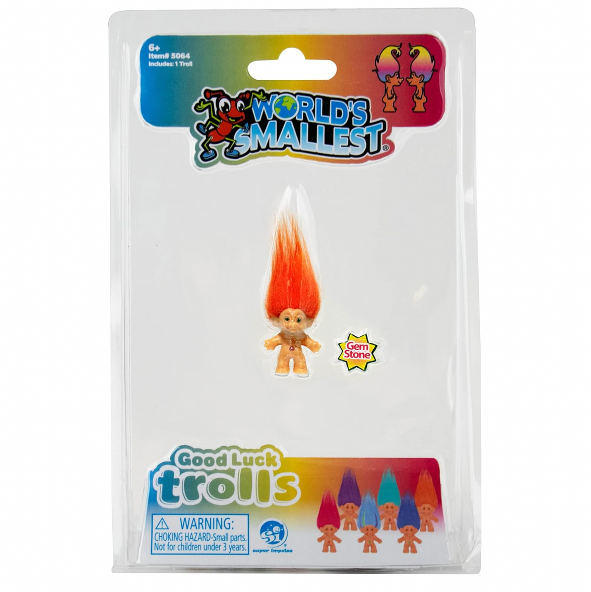 World's Smallest Good Luck Trolls