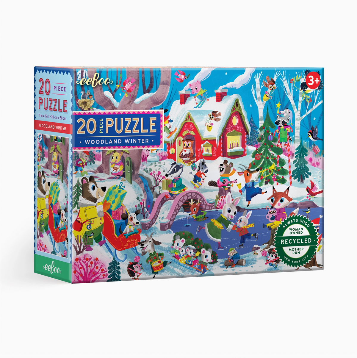 Woodland Winter 20 Piece Puzzle