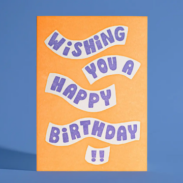 Wishing You A Happy Birthday Card